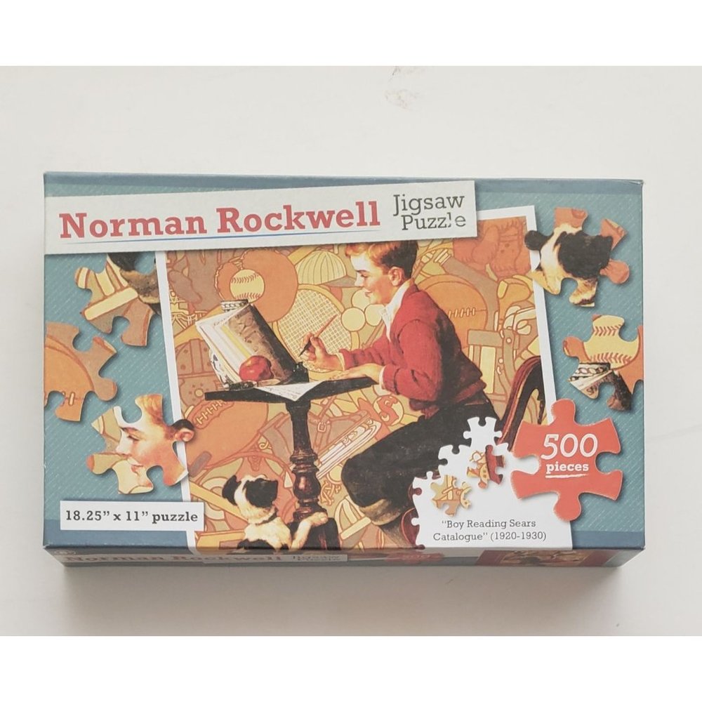 Norman Rockwell 500 pc Puzzle New